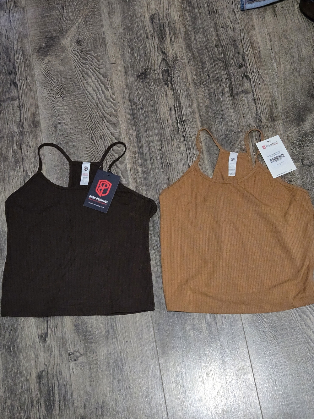 Born Primitive Ribbed Tank Tops